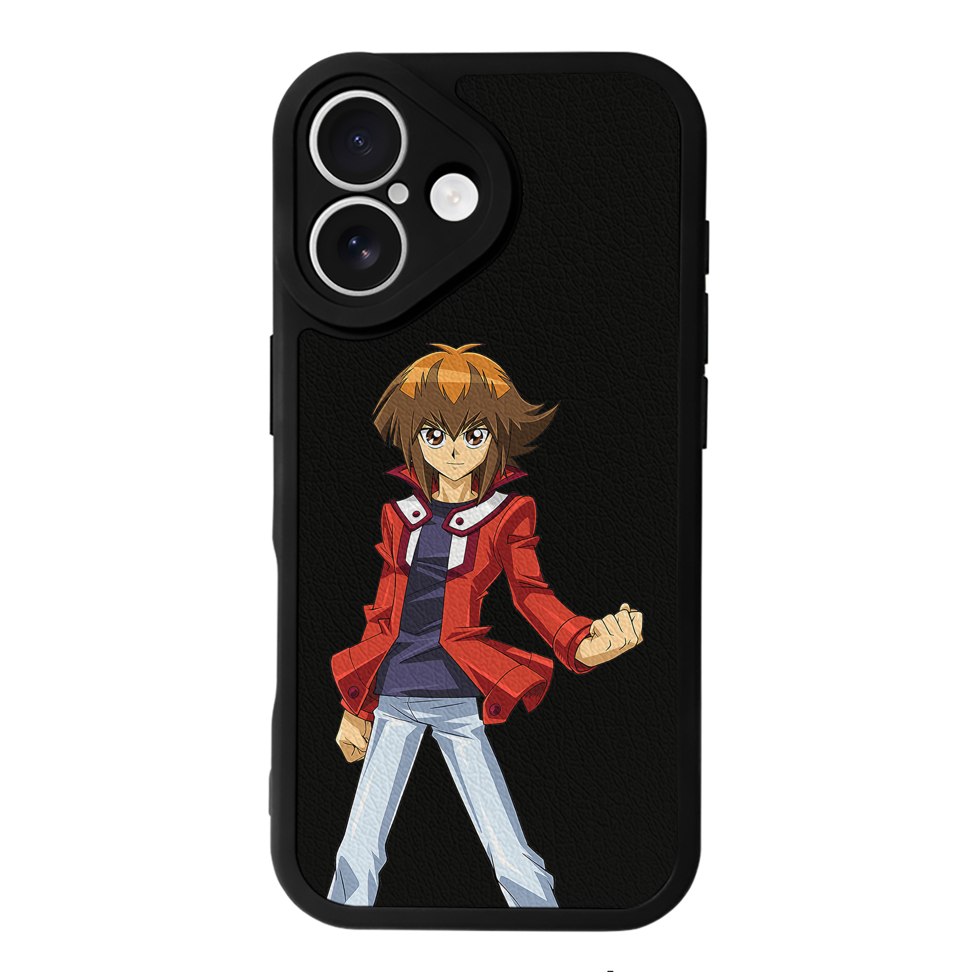 遊☆戯☆王 Yu-Gi-Oh! 【iPhone 16シリーズ対応】シリコンスマホケース（レザー調） 材質：シリコン